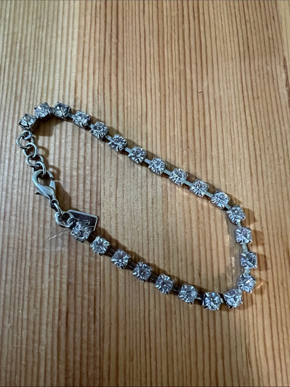 Rachel Faux Diamond Bracelet